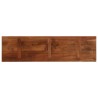 Dessus de table 100x30x3,8cm rectangulaire bois massif récupéré 561057561057