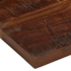 Dessus de table 40x30x3,8 cm rectangulaire bois massif récupéré 561064561064