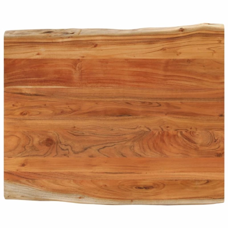 Dessus de table 100x80x3,8 cm rectangulaire bois massif acacia 561070561070