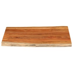 Dessus de table 100x80x3,8 cm rectangulaire bois massif acacia 561070561070