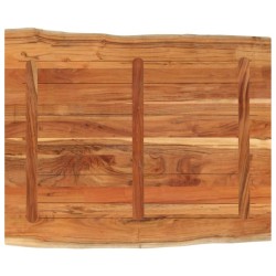 Dessus de table 100x80x3,8 cm rectangulaire bois massif acacia 561070561070