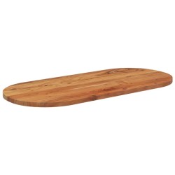 Dessus de table 110x50x2,5 cm ovale bois massif d'acacia 561071561071