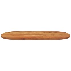 Dessus de table 110x50x2,5 cm ovale bois massif d'acacia 561071561071
