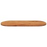 Dessus de table 110x50x2,5 cm ovale bois massif d'acacia 561071561071
