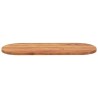Dessus de table 120x50x2,5 cm ovale bois massif d'acacia 561072561072