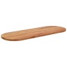 Dessus de table 140x50x2,5 cm ovale bois massif d'acacia 561073561073