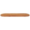 Dessus de table 140x50x2,5 cm ovale bois massif d'acacia 561073561073