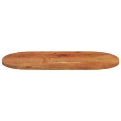 Dessus de table 120x60x2,5 cm ovale bois massif d'acacia 561074561074