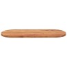 Dessus de table 140x60x2,5 cm ovale bois massif d'acacia 561075561075