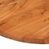 Dessus de table 140x60x2,5 cm ovale bois massif d'acacia 561075561075