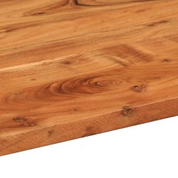 Dessus de table 80x40x3,8 cm ovale bois massif d'acacia 561076561076