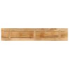 Dessus de table rectangulaire bois massif de manguier brut 561091561091