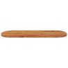 Dessus de table 110x40x2,5 cm ovale bois massif d'acacia 561095561095