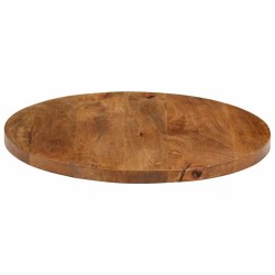 Dessus de table Ø 60x2,5 cm rond bois de manguier massif 561100561100