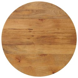 Dessus de table Ø 70x2,5 cm rond bois de manguier massif 561112561112