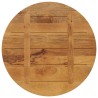 Dessus de table Ø 70x2,5 cm rond bois de manguier massif 561112561112