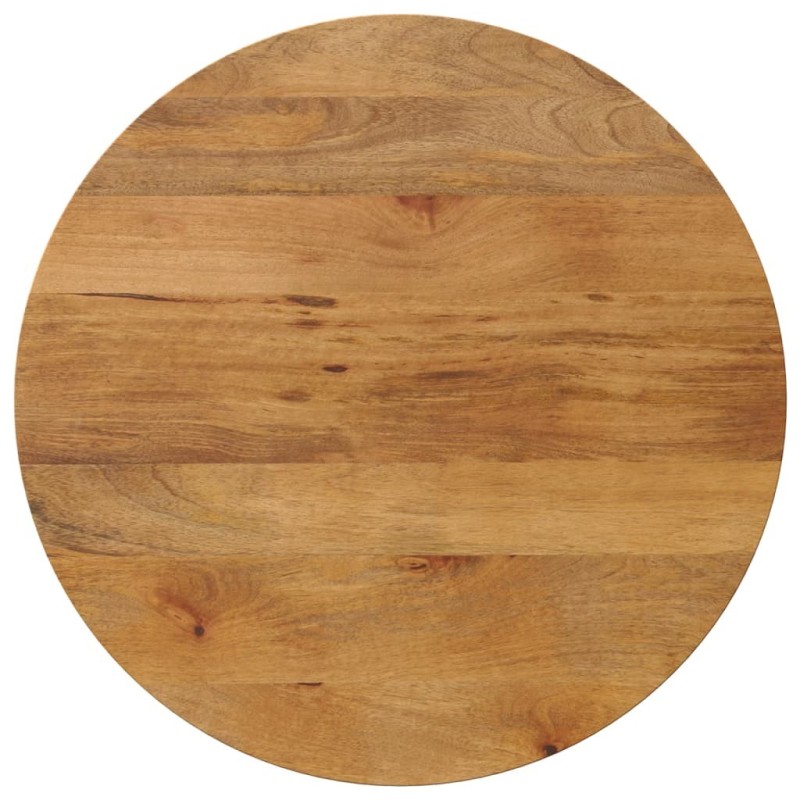Dessus de table Ø 80x2,5 cm rond bois de manguier massif 561115561115