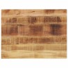 Dessus de table rectangulaire bois massif de manguier brut 561123561123