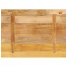 Dessus de table rectangulaire bois massif de manguier brut 561123561123