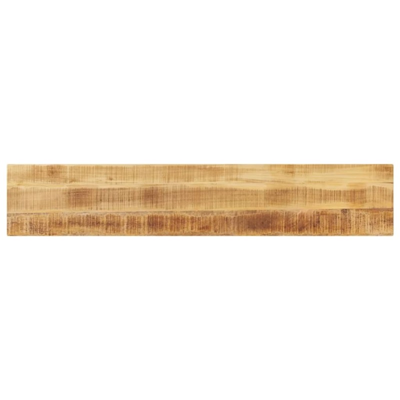 Dessus de table rectangulaire bois massif de manguier brut 561124561124