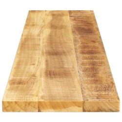 Dessus de table rectangulaire bois massif de manguier brut 561124561124