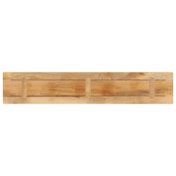Dessus de table rectangulaire bois massif de manguier brut 561129561129