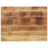 Dessus de table rectangulaire bois massif de manguier brut 561130561130