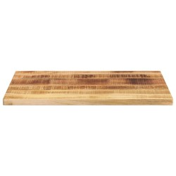 Dessus de table rectangulaire bois massif de manguier brut 561130561130