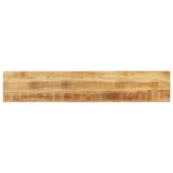 Dessus de table rectangulaire bois massif de manguier brut 561132561132