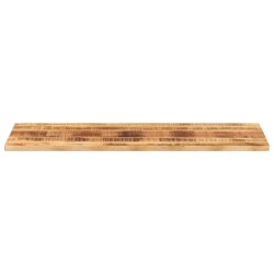 Dessus de table rectangulaire bois massif de manguier brut 561136561136