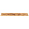 Dessus de table rectangulaire bois massif de manguier brut 561136561136