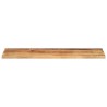 Dessus de table rectangulaire bois massif de manguier brut 561139561139