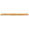 Dessus de table rectangulaire bois massif de manguier brut 561141561141