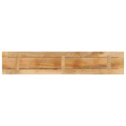 Dessus de table rectangulaire bois massif de manguier brut 561141561141