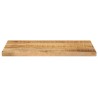 Dessus de table rectangulaire bois massif de manguier brut 561142561142