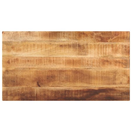 Dessus de table rectangulaire bois massif de manguier brut 561150561150
