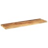 Dessus de table rectangulaire bois massif de manguier brut 561153561153