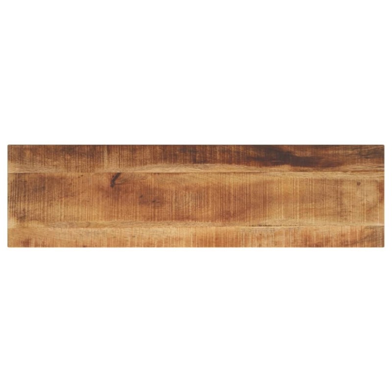 Dessus de table rectangulaire bois massif de manguier brut 561155561155