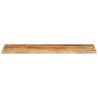 Dessus de table rectangulaire bois massif de manguier brut 561155561155