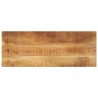 Dessus de table rectangulaire bois massif de manguier brut 561157561157