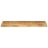 Dessus de table rectangulaire bois massif de manguier brut 561157561157