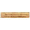 Dessus de table rectangulaire bois massif de manguier brut 561162561162
