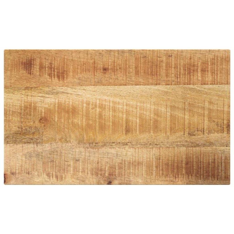 Dessus de table rectangulaire bois massif de manguier brut 561164561164