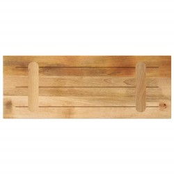 Dessus de table rectangulaire bois massif de manguier brut 561166561166