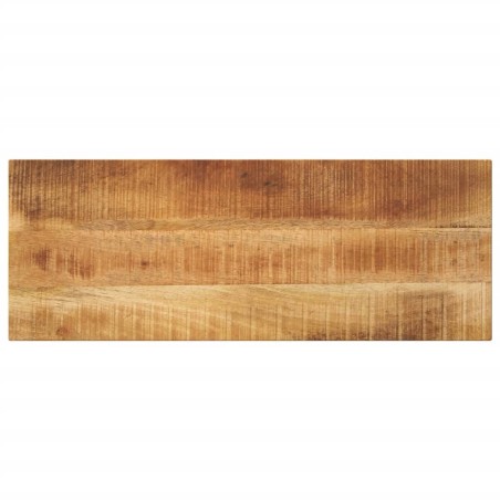 Dessus de table rectangulaire bois massif de manguier brut 561168561168