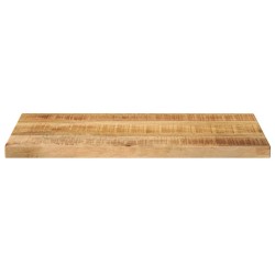 Dessus de table rectangulaire bois massif de manguier brut 561172561172