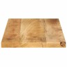 Dessus de table rectangulaire bois massif de manguier brut 561172561172