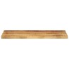 Dessus de table rectangulaire bois massif de manguier brut 561174561174