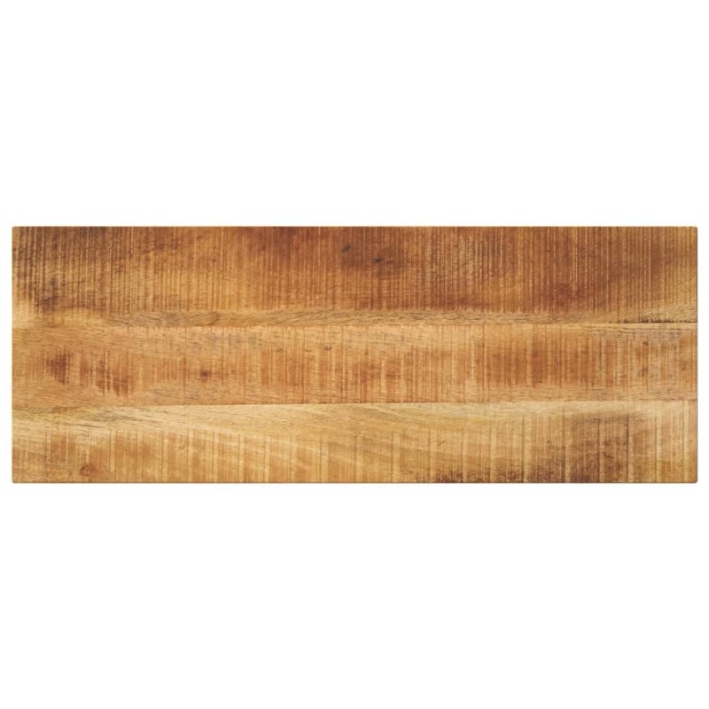 Dessus de table rectangulaire bois massif de manguier brut 561175561175