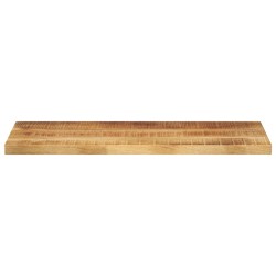 Dessus de table rectangulaire bois massif de manguier brut 561175561175